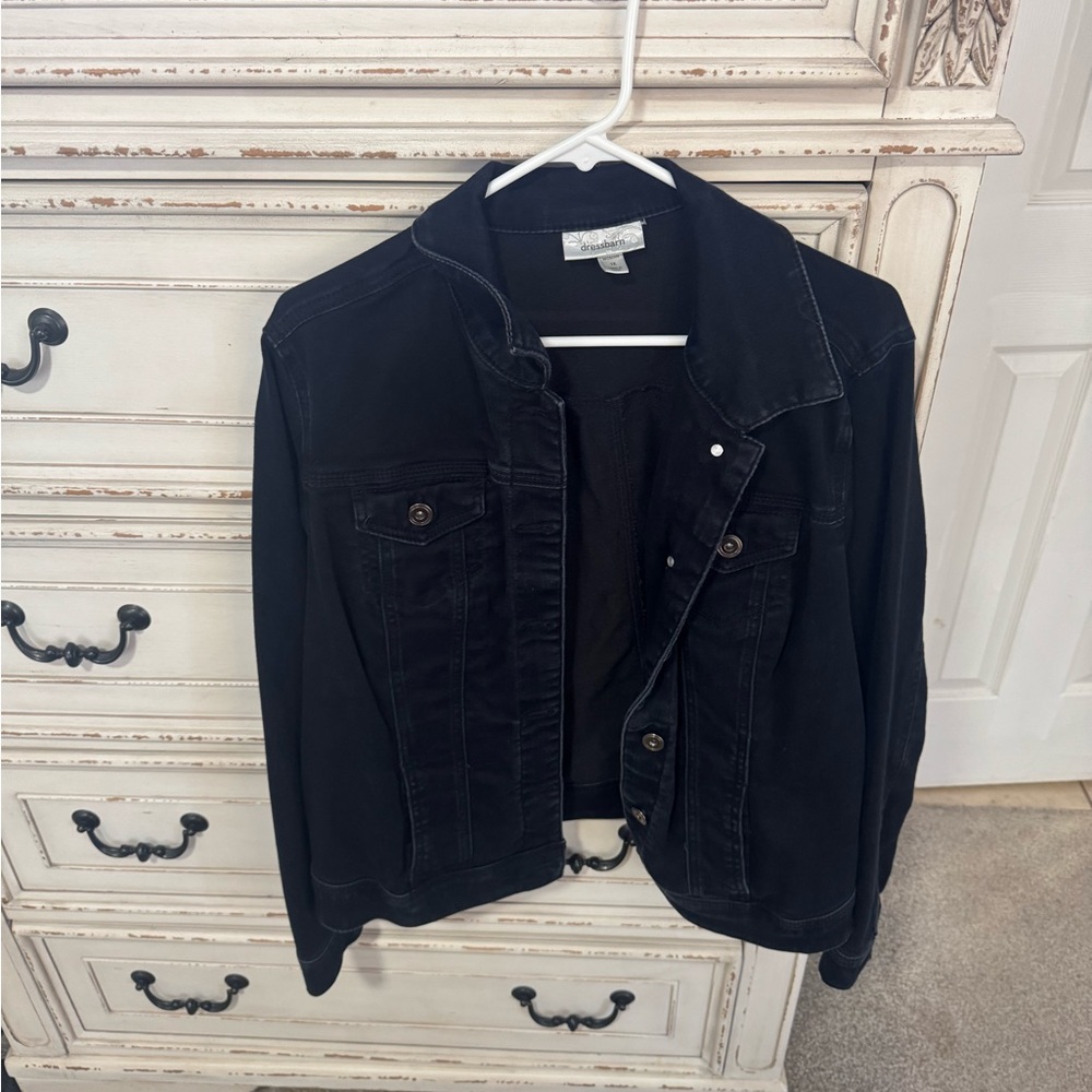 Black Denim Jacket